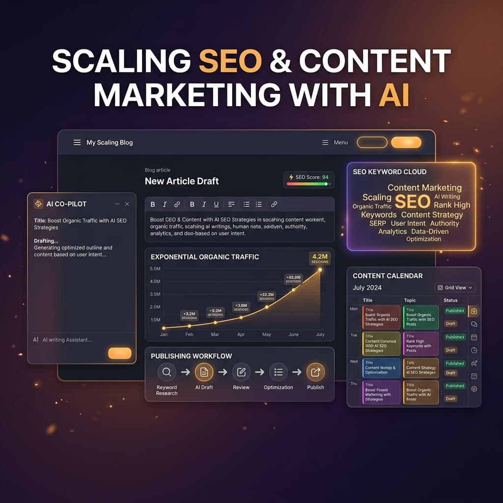 AI Content Marketing: How to Scale Your SEO Blog Without a Full Writing Team